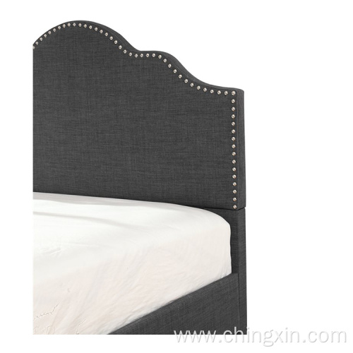 KD Upholstered Fabric Bed Bedroom Furniture CX609A